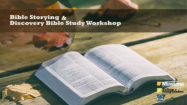Bible Storying and  Discovery Bible Study Workshop 2021