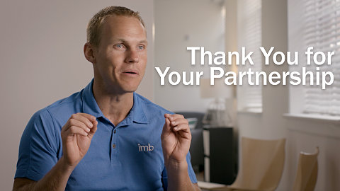 Thank You for Partnering—IMB